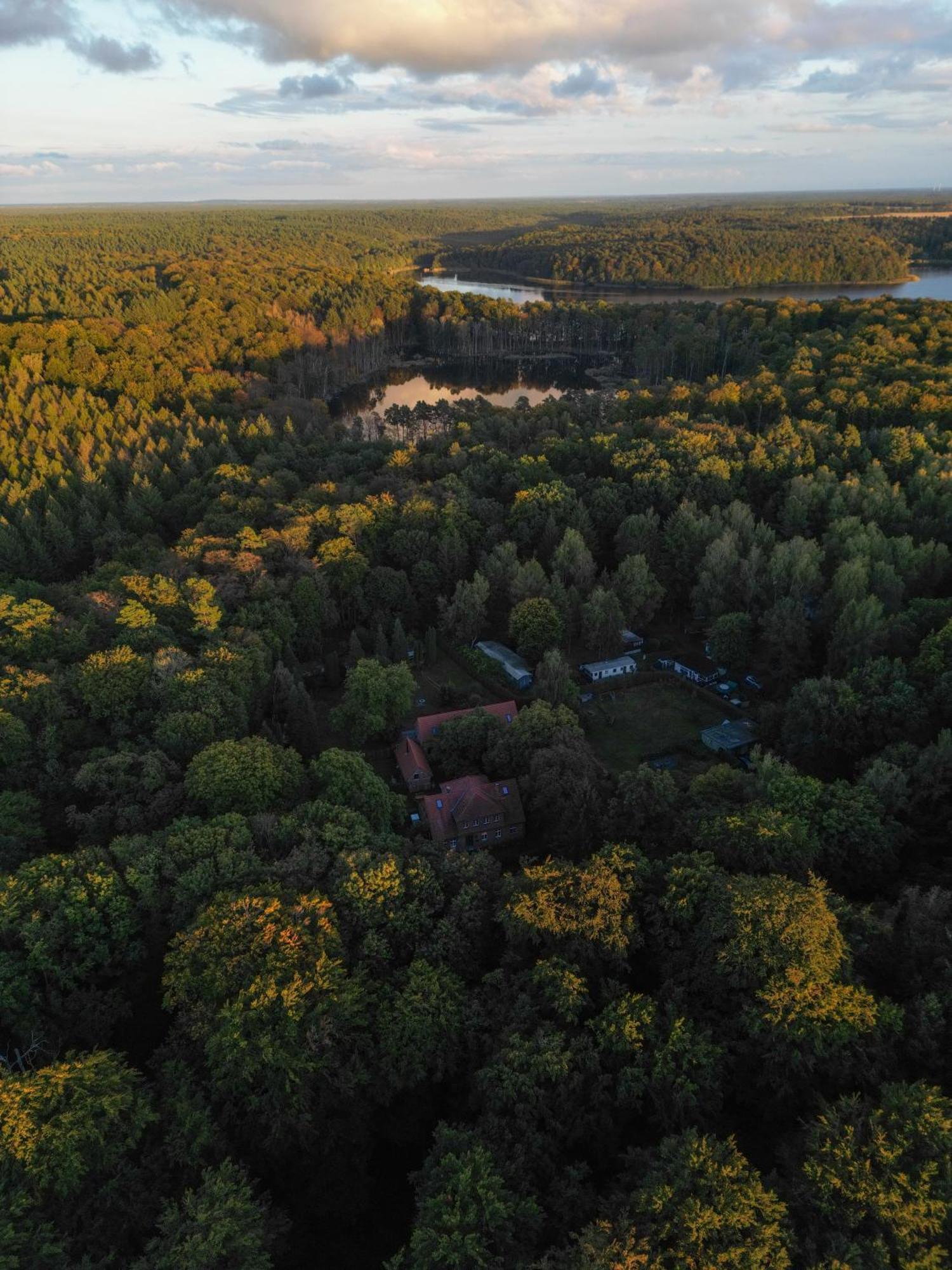 Wald- Und Seeidyll Im Historischen Forsthaus Neuruppin Ngoại thất bức ảnh
